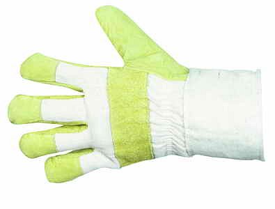 CERVA - SHAG pracovní kožené zateplené rukavice - velikost 11